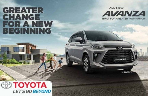 All new Toyota Avanza Karawang